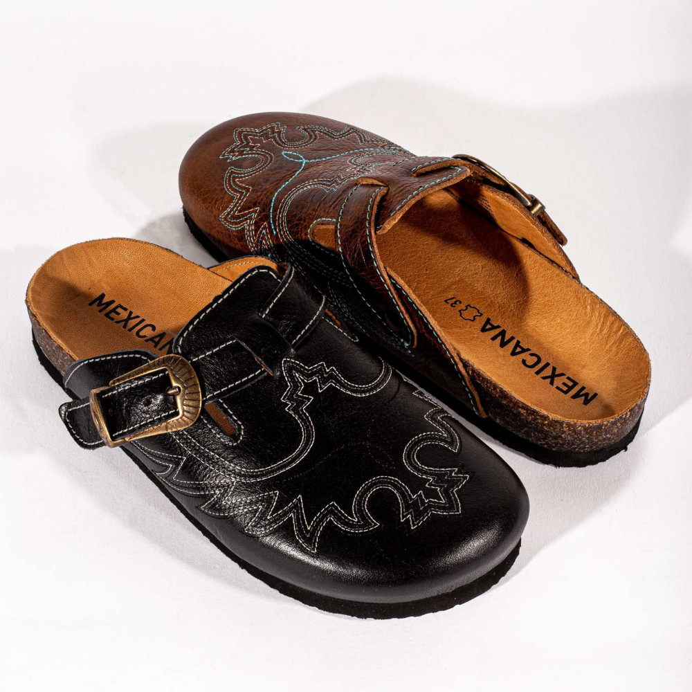 Cowboy clogs - Bahia black - Women