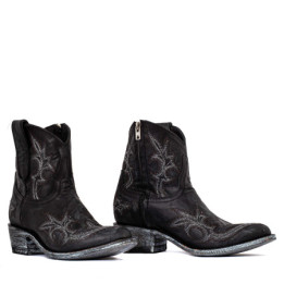 Agave Black Cowboy Boots | Timeless Black Style | Mexicana