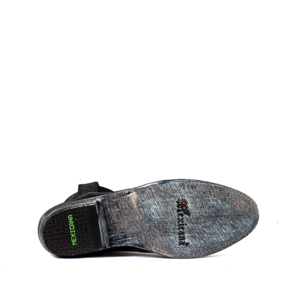 Santiags Agave Black | Style noir intemporel | Mexicana