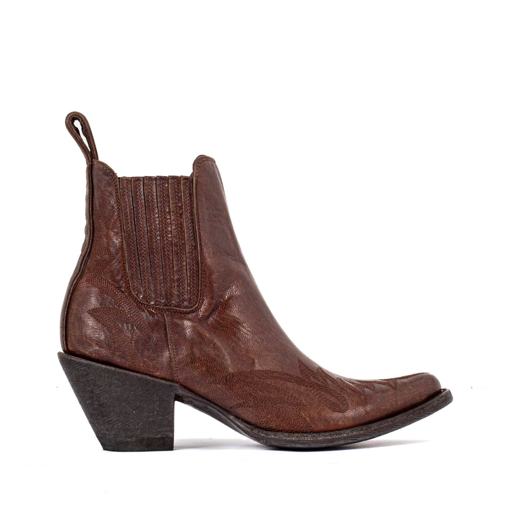 Bottes Gaucho Long Stitch 6" Brass - MEXICANA Officiel