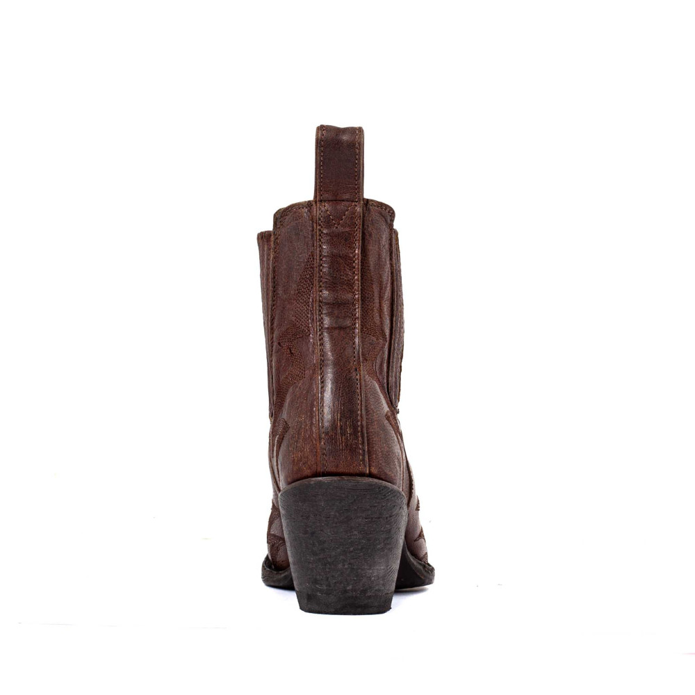 Bottes Gaucho Long Stitch 6" Brass - MEXICANA Officiel