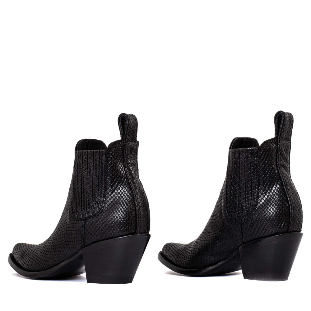 ESTUDIO 5'' Black Snake-Embossed - MEXICANA Official