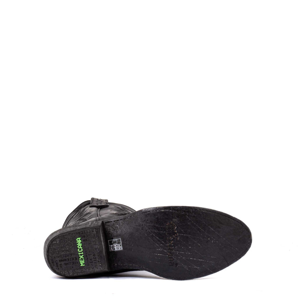 Boots Femme Aguila Mex 11 Black Rancheiro | MEXICANA OFFICIEL