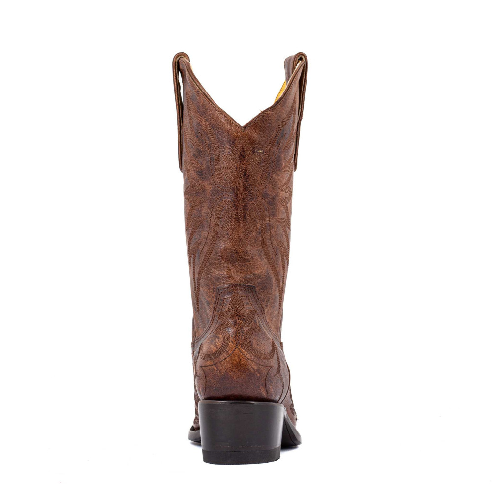 Bottes santiags à bouts ronds, motif aigle - Aguila oryx - Santiags femme