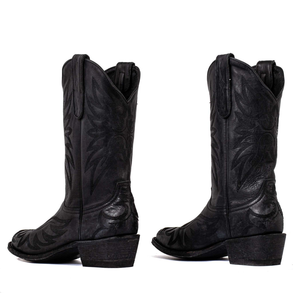 Boots Femme Aguila Mex 11 Black Rancheiro | MEXICANA OFFICIEL