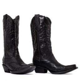 Bottes santiags en cuir de veau - Chiquita becerro - Santiags femmes