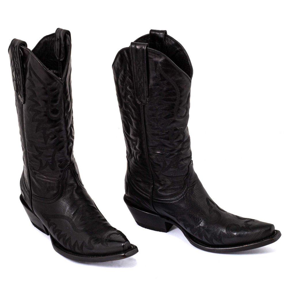 Bottes santiags en cuir de veau - Chiquita becerro - Santiags femmes