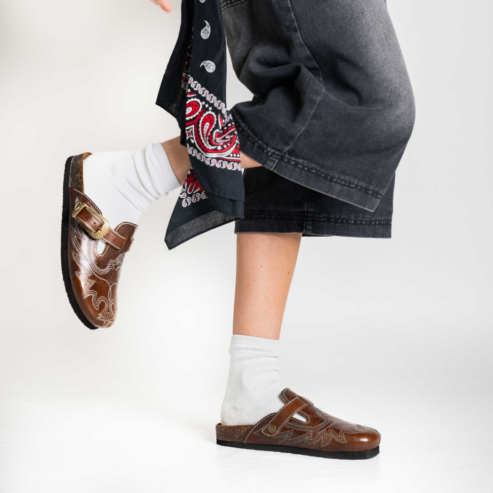 Cowboy clogs - Bahia rust - Women