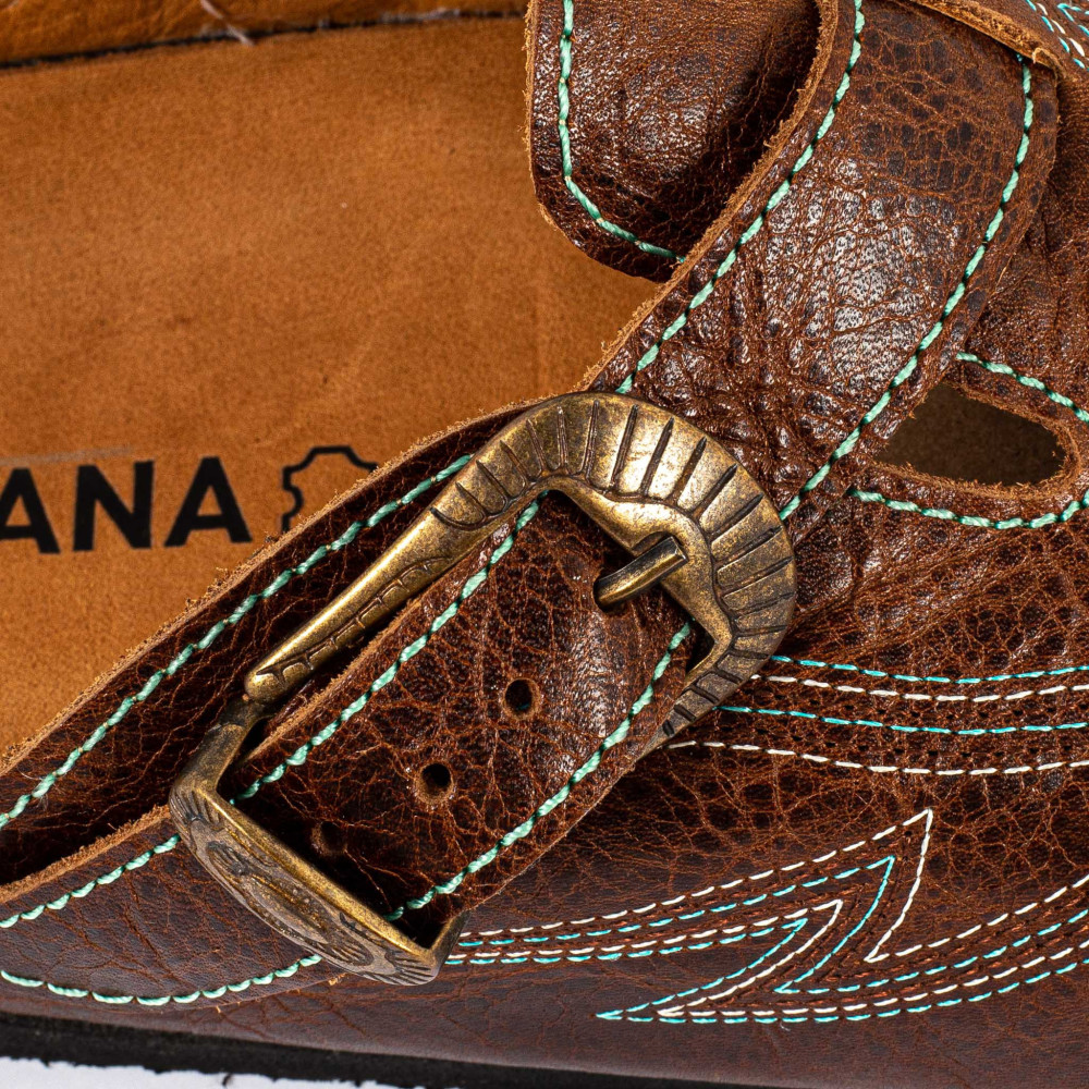 Cowboy clogs - Bahia RUST - MEN