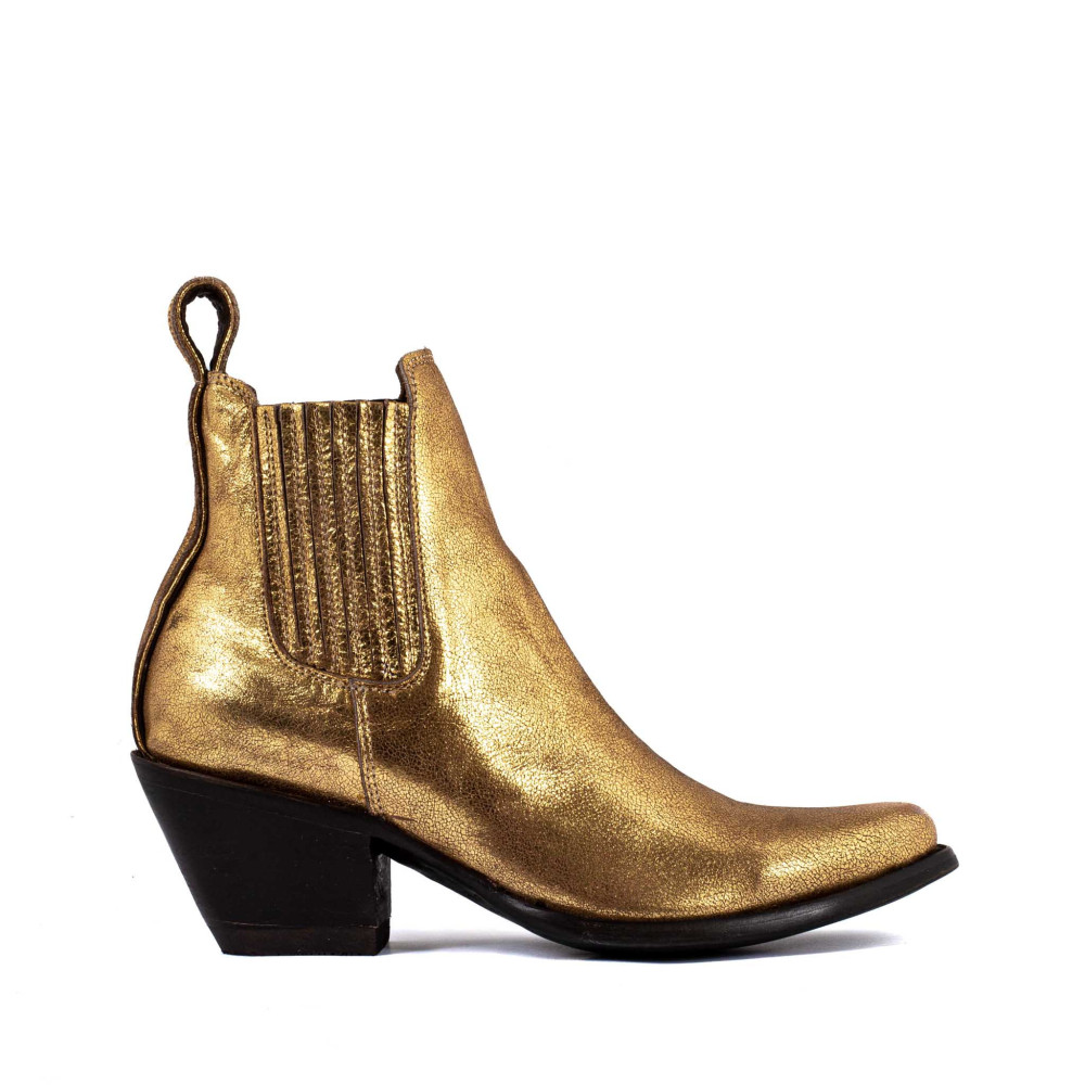 Bottines Femme à Talon "ESTUDIO GOLD LUXOR" | MEXICANA Officiel