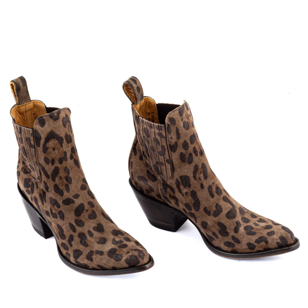 Mexicana Boots ESTUDIO DUN BROWN LEOPARD| MEXICANA Officiel