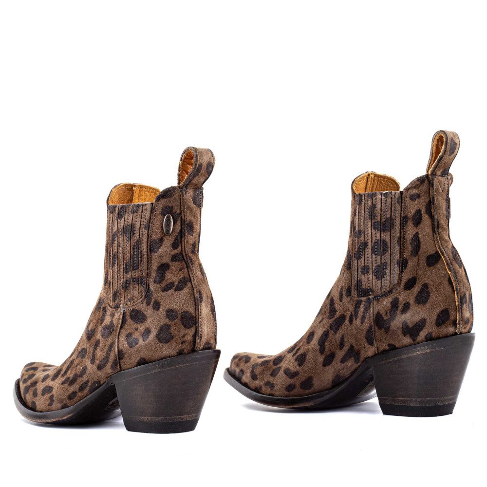 Mexicana Boots ESTUDIO DUN BROWN LEOPARD| MEXICANA Officiel