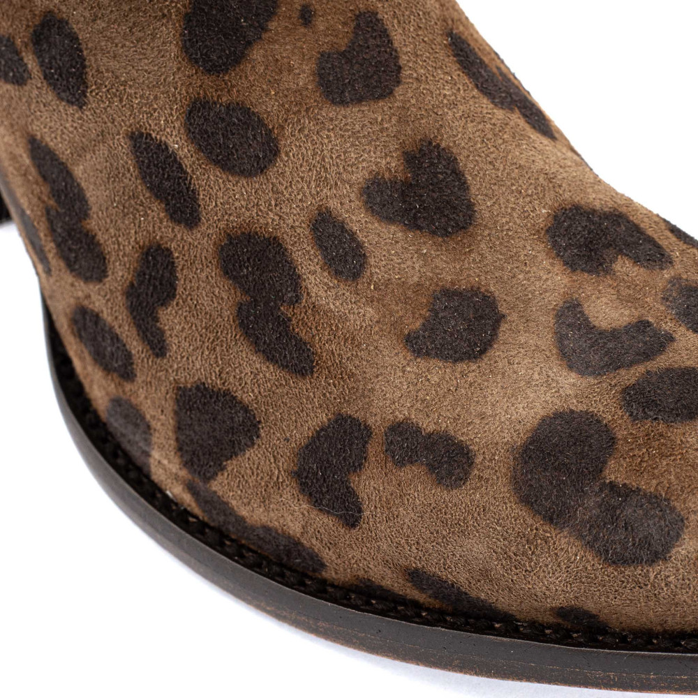 Mexicana Boots ESTUDIO DUN BROWN LEOPARD| MEXICANA Officiel