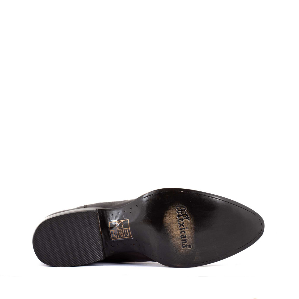 Bottines santiags à bouts pointus couleur chocolat - Estudio bis chocolate - Santiags homme