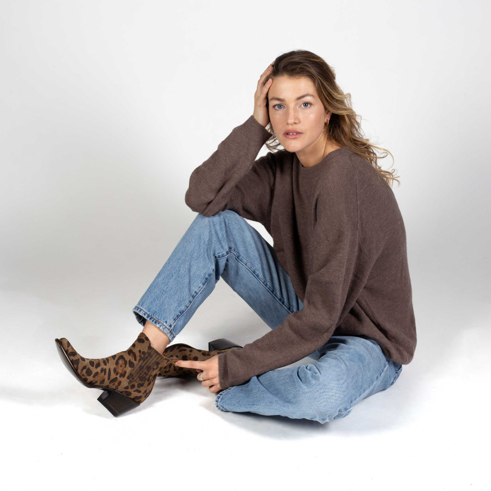 Mexicana Boots ESTUDIO DUN BROWN LEOPARD| MEXICANA Officiel