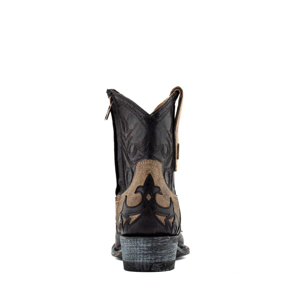 STITCHED 7 BLACK CRACK SABLE