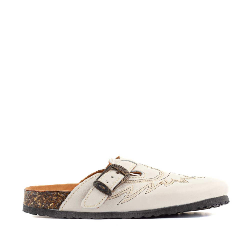 Sabots western - Bahia white trigger - sabots femme