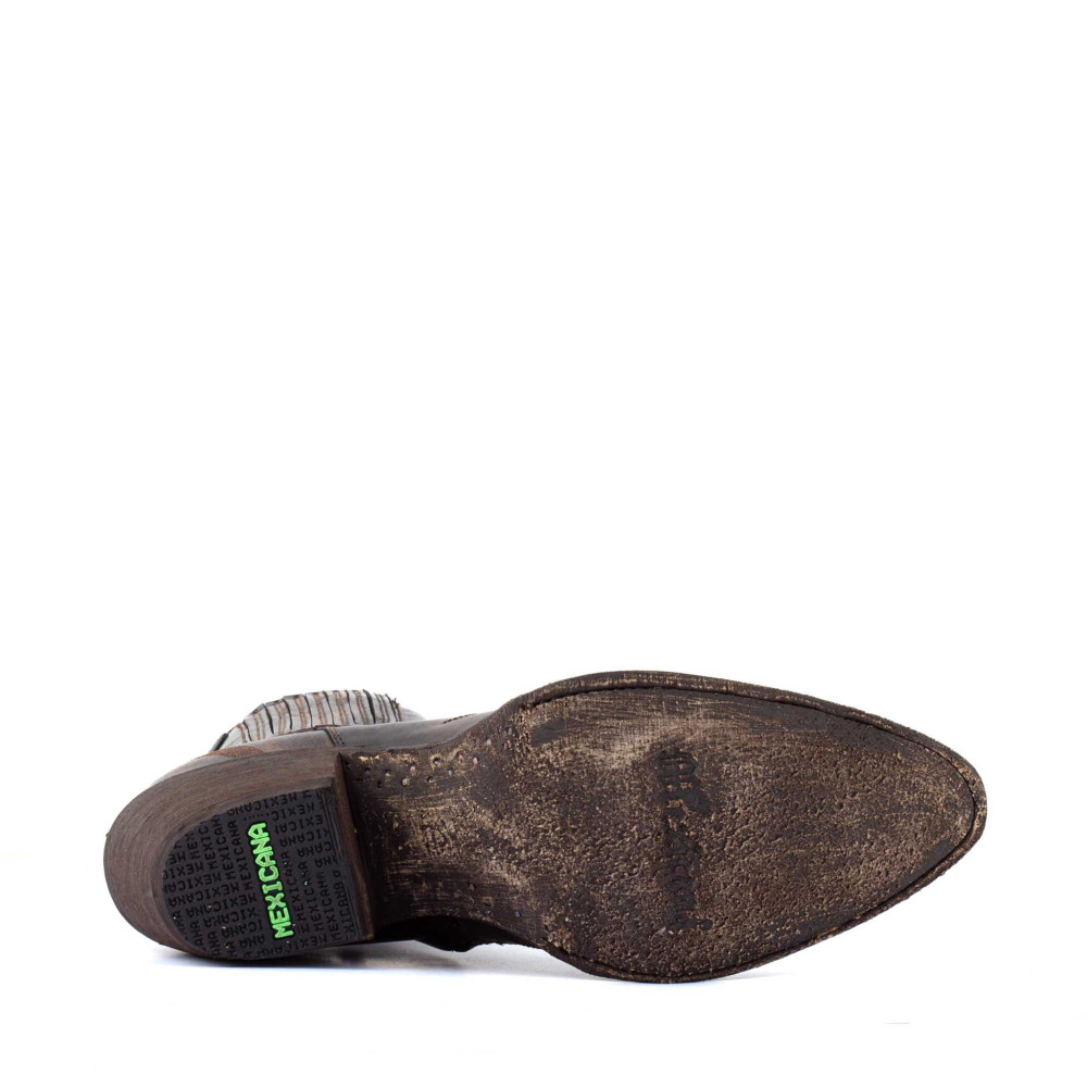 Santiags basses avec zip - Fury 5.5 Antik Brown - Santiags femme
