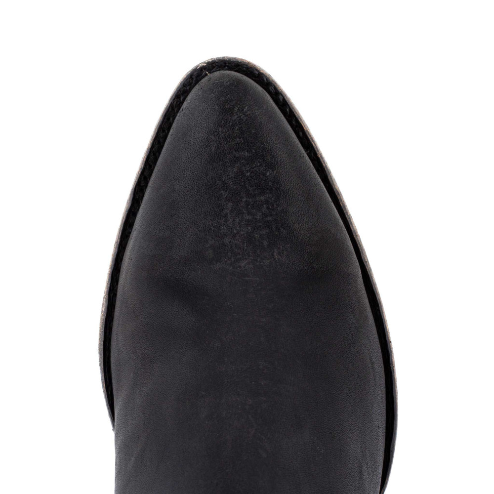 Bottines de moto avec boucles - Ginza 5.5 Black - Santiags femme