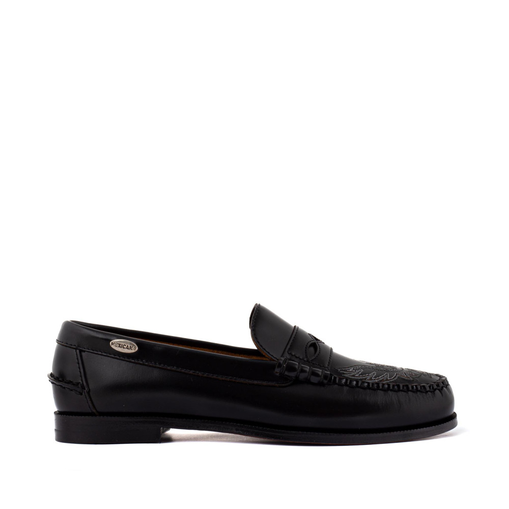 Mocassins western - Joconde Black - Mocassins femme