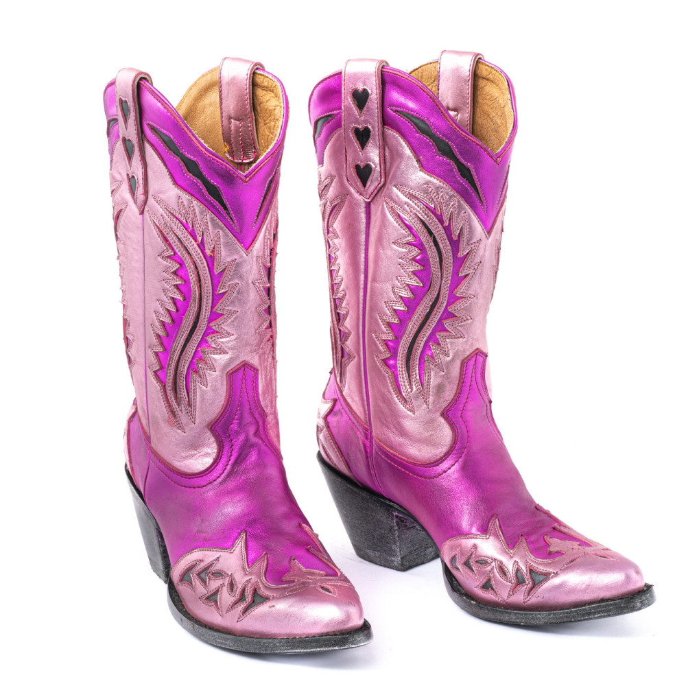 Dragon Love Barbie Pink Cowboy Boots | Bright and Bold Pink Style | Mexicana