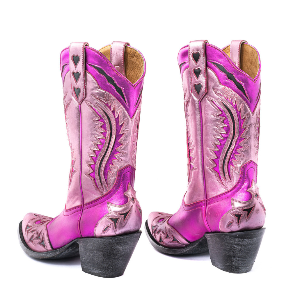 Dragon Love Barbie Pink Cowboy Boots | Bright and Bold Pink Style | Mexicana