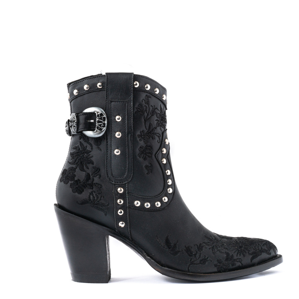 Santiags Ultime Black | Un style intemporel en noir | Mexicana