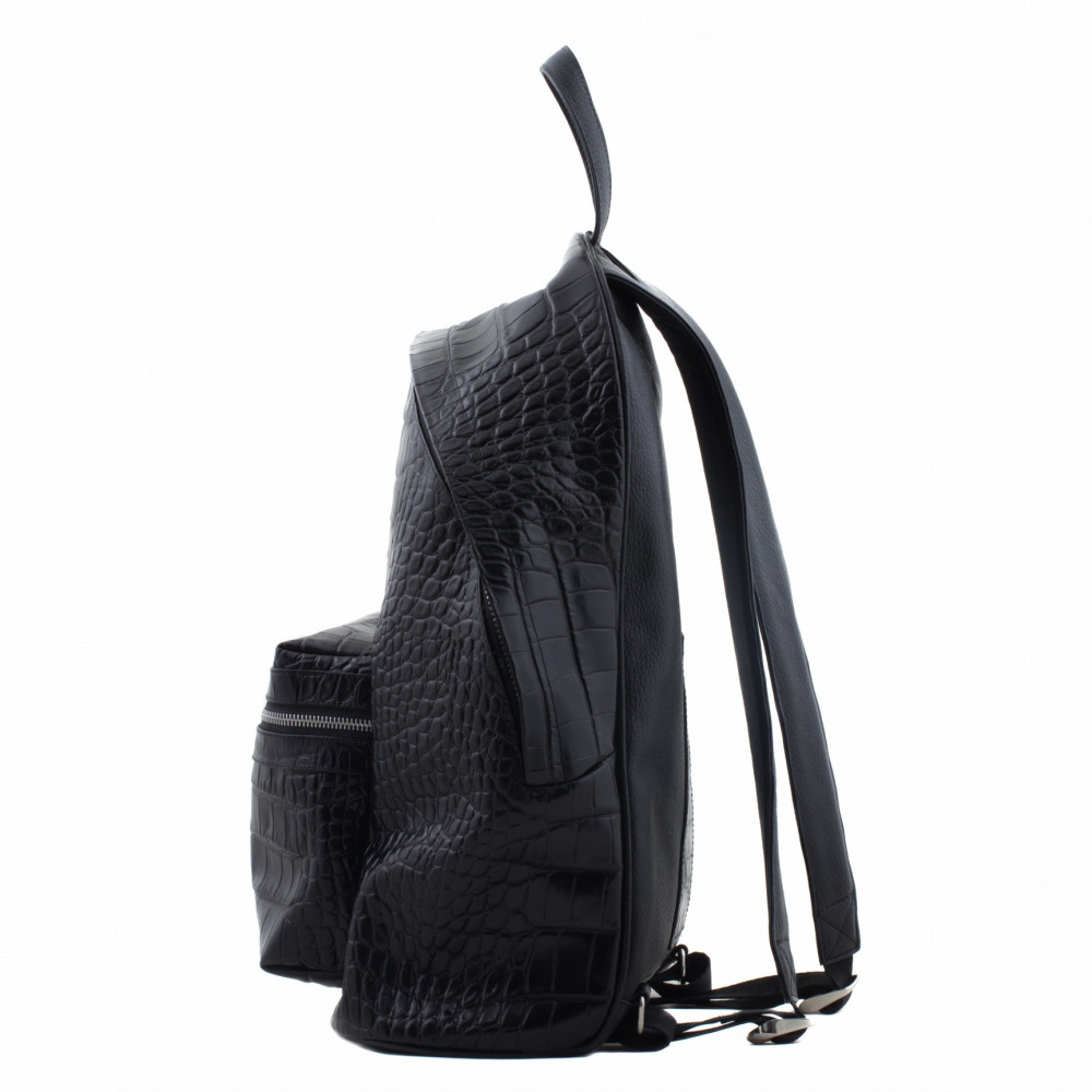 BACK PACK EMBOSSED LEATHER