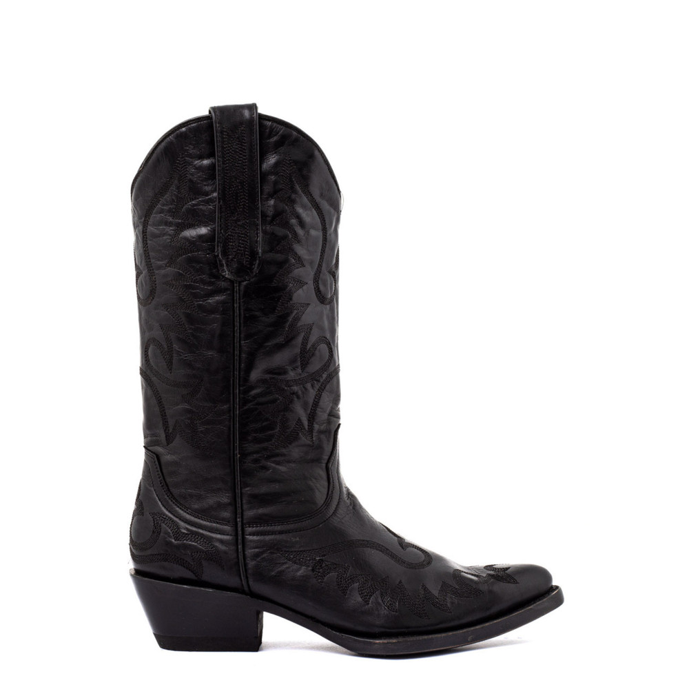 Bottes santiags en cuir de veau - Chiquita becerro - Santiags femmes