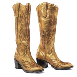 Mayfair Gold Cowboy Boots | Elegant Gold Style | Mexicana