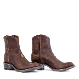 Bottines Femme à Talon "STAR BRASS BONE" | MEXICANA Officiel