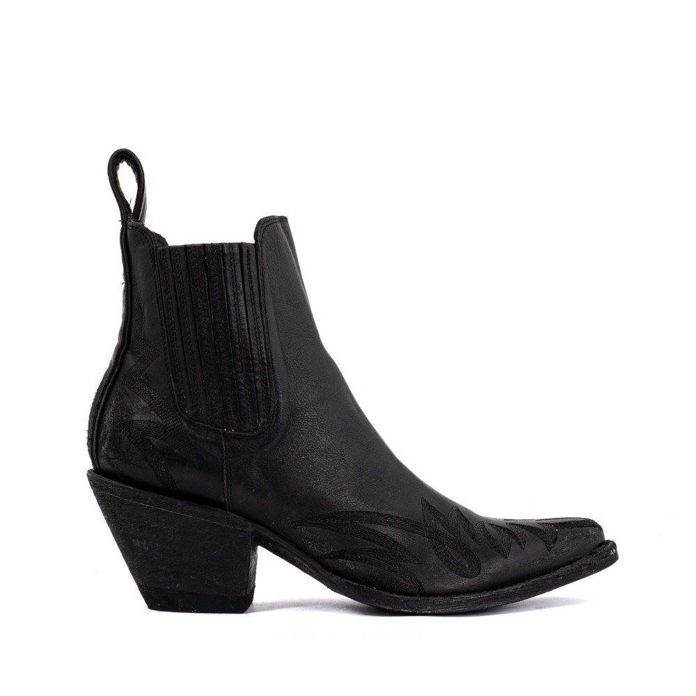 Gaucho long Stitch 6'' Black - MEXICANA Official