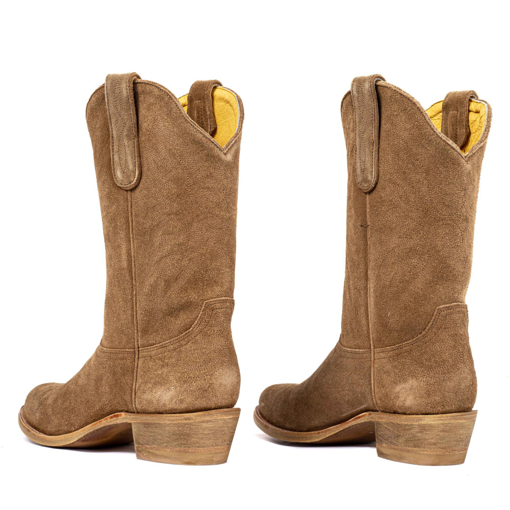 Santiag Femme "AGUILA MEX 11 TAN SUEDE" | MEXICANA Officiel