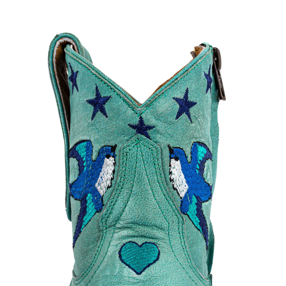 Golondrina Aqua Cowboy Boots | Aquatic and Bold Style | Mexicana