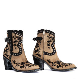 Ultime Bone Cowboy Boots | Timeless Bone Color Style | Mexicana
