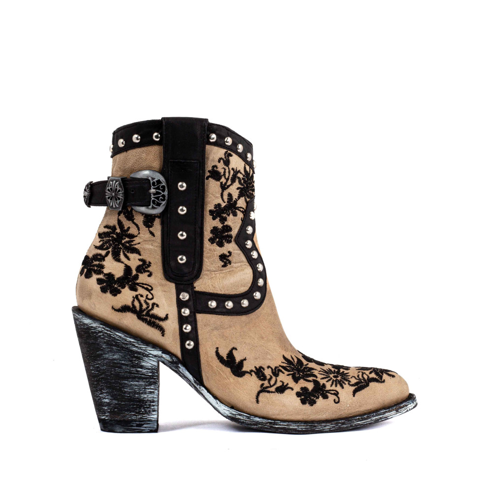 Santiags Ultima Bone | Style intemporel en couleur os | Mexicana