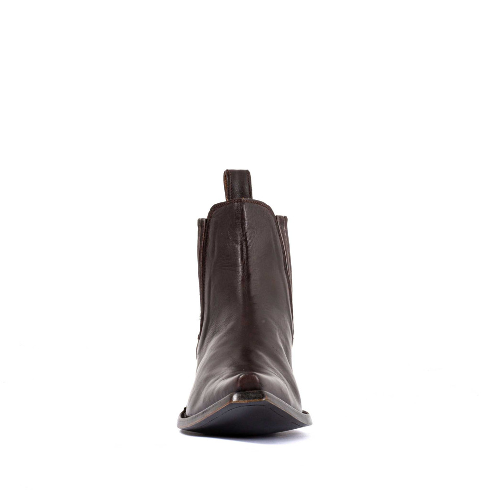 Santiags Homme Estudio Chocolat Ranchero | Mexicana