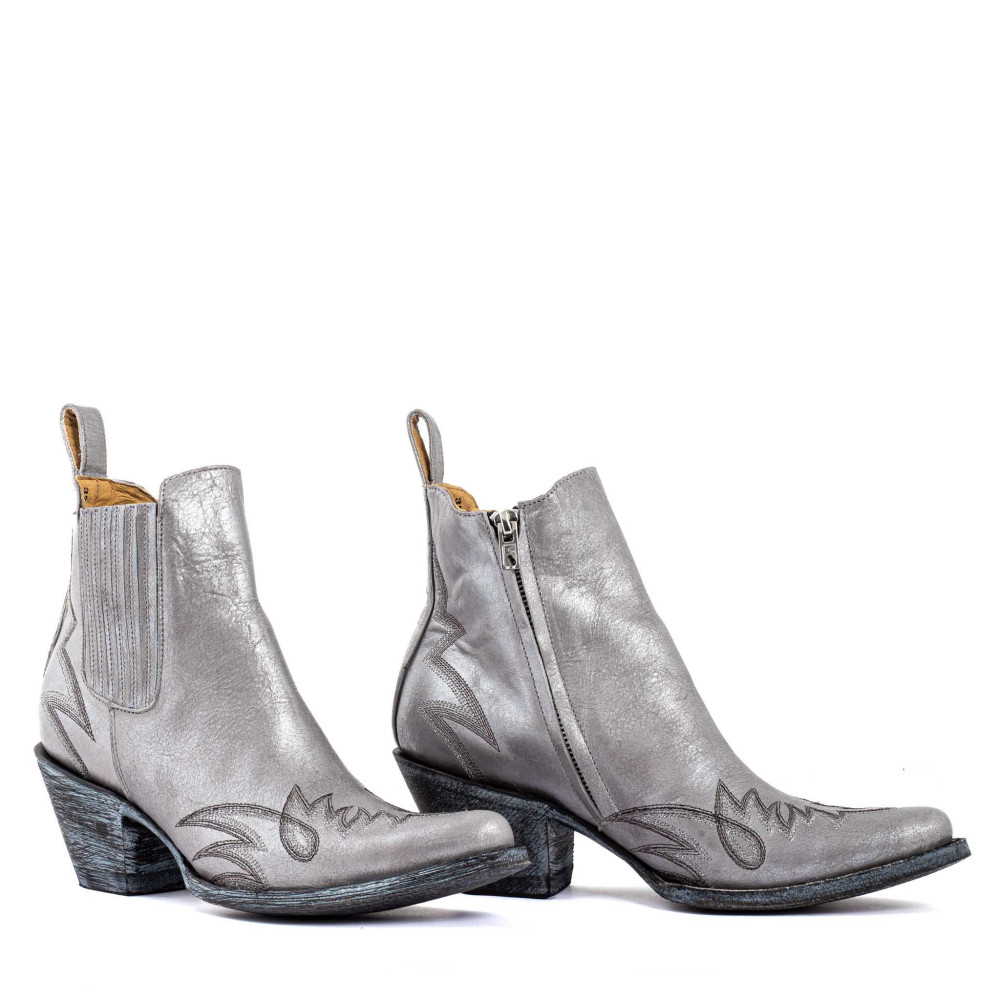 Santiags Fury Metallic | Style métallique audacieux | Mexicana