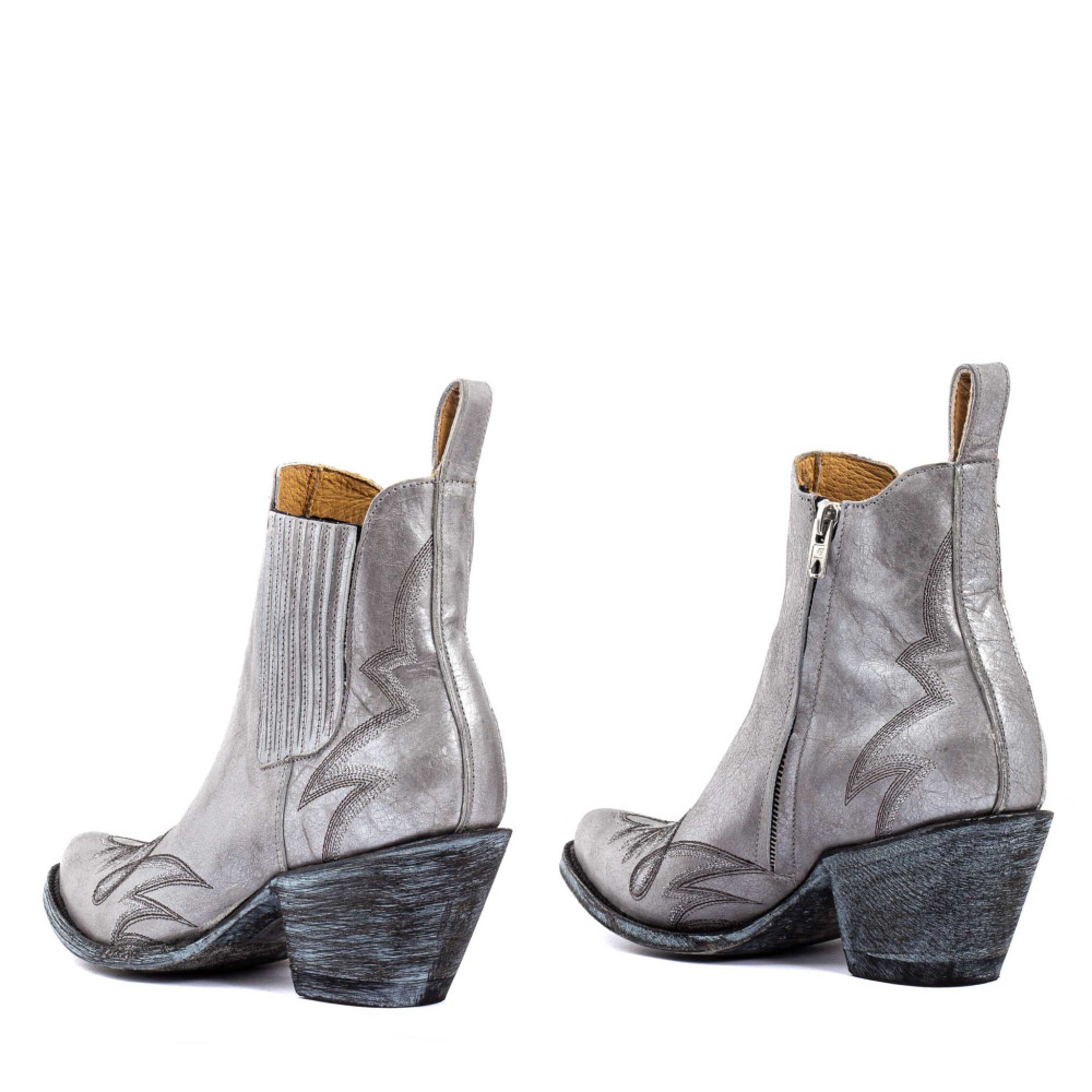 Santiags Fury Metallic | Style métallique audacieux | Mexicana
