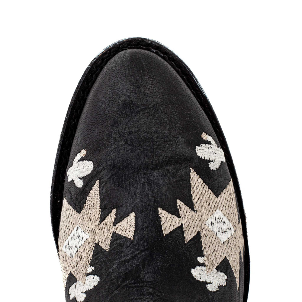 Santiags Chill Black | Style noir intemporel | Mexicana