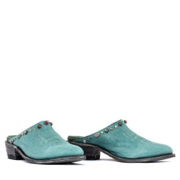 Sayulita Mex Aqua Cowboy clogs | Authenticity and Mexicana Style