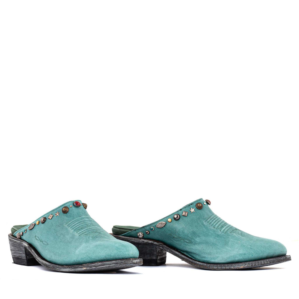 Sabots Sayulita Mex Aqua | Authenticité et style | Mexicana