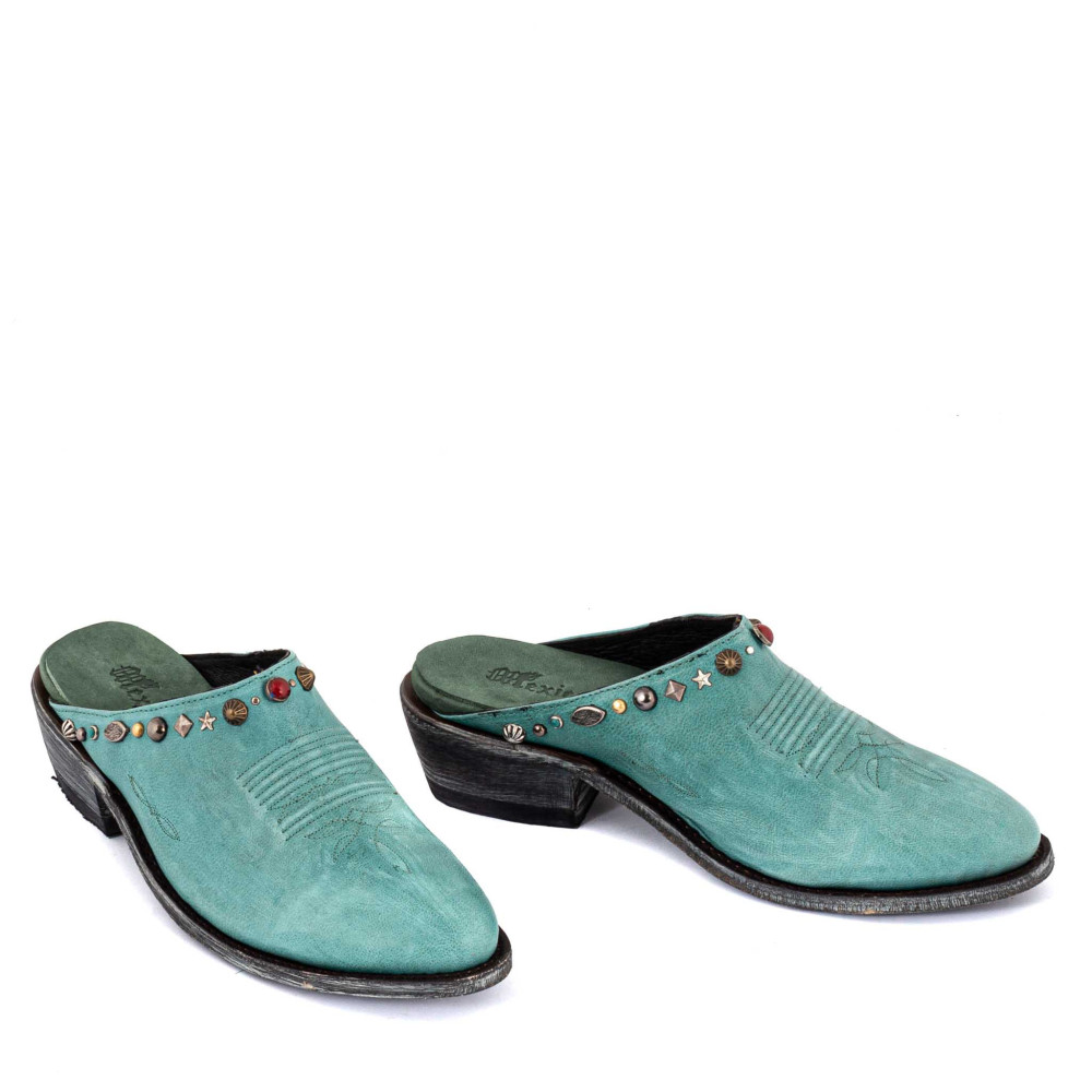Sabots Sayulita Mex Aqua | Authenticité et style | Mexicana