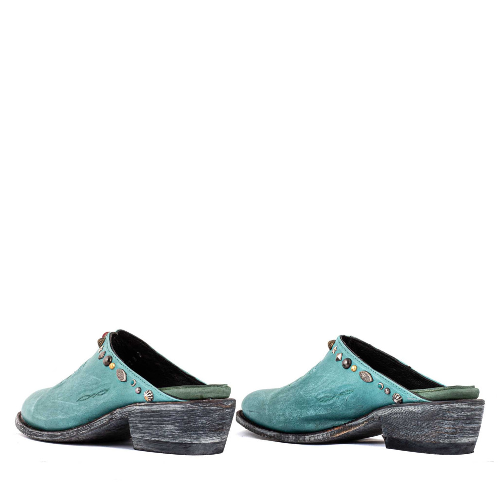Sabots Sayulita Mex Aqua | Authenticité et style | Mexicana