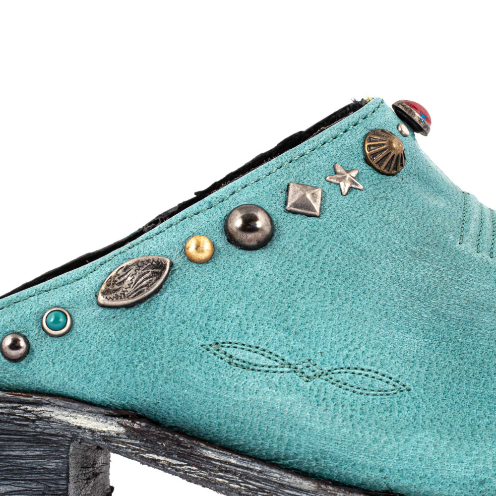 Sayulita Mex Aqua Cowboy clogs | Authenticity and Mexicana Style