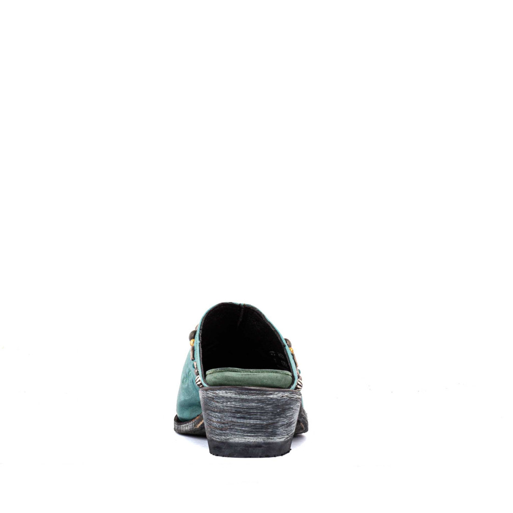 Sayulita Mex Aqua Cowboy clogs | Authenticity and Mexicana Style